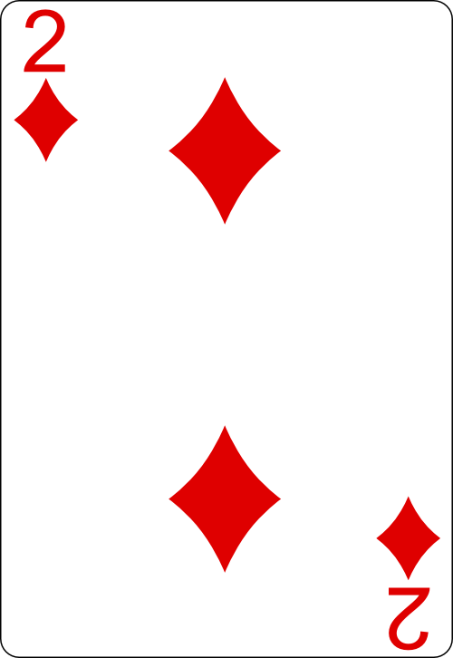 2 of diamonds