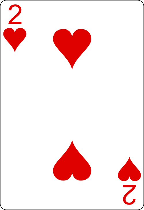 2 of hearts