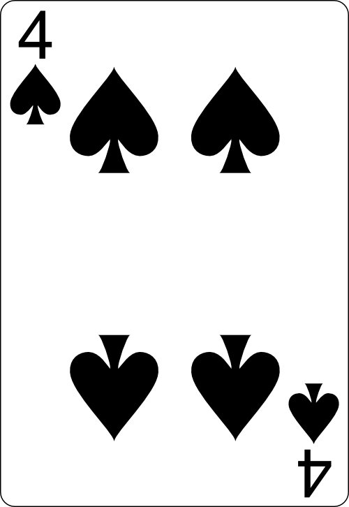 4 of spades