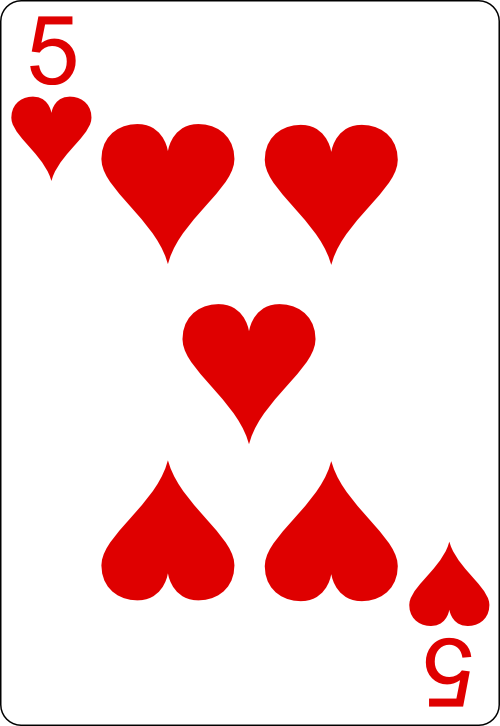 5 of hearts