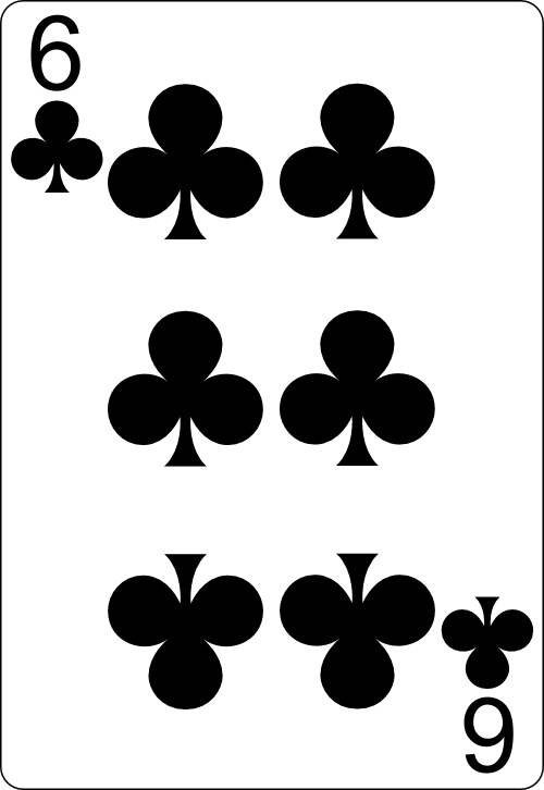 6 of clubs