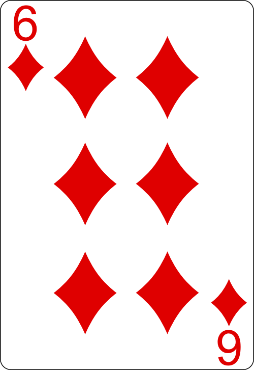 6 of diamonds