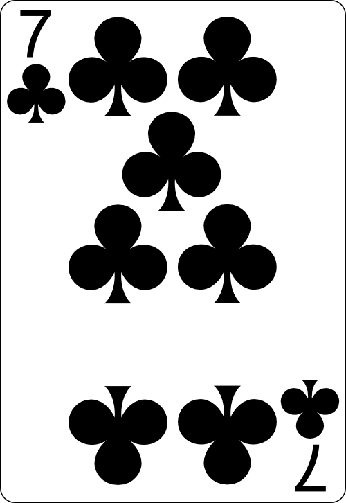 7 of clubs