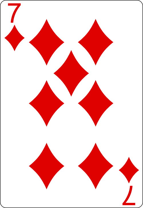 7 of diamonds