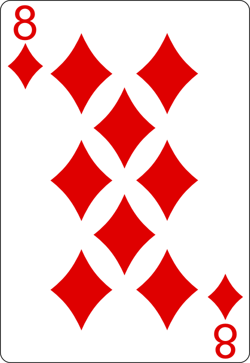 8 of diamonds