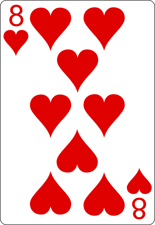 8 of hearts