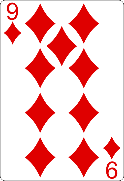 9 of diamonds